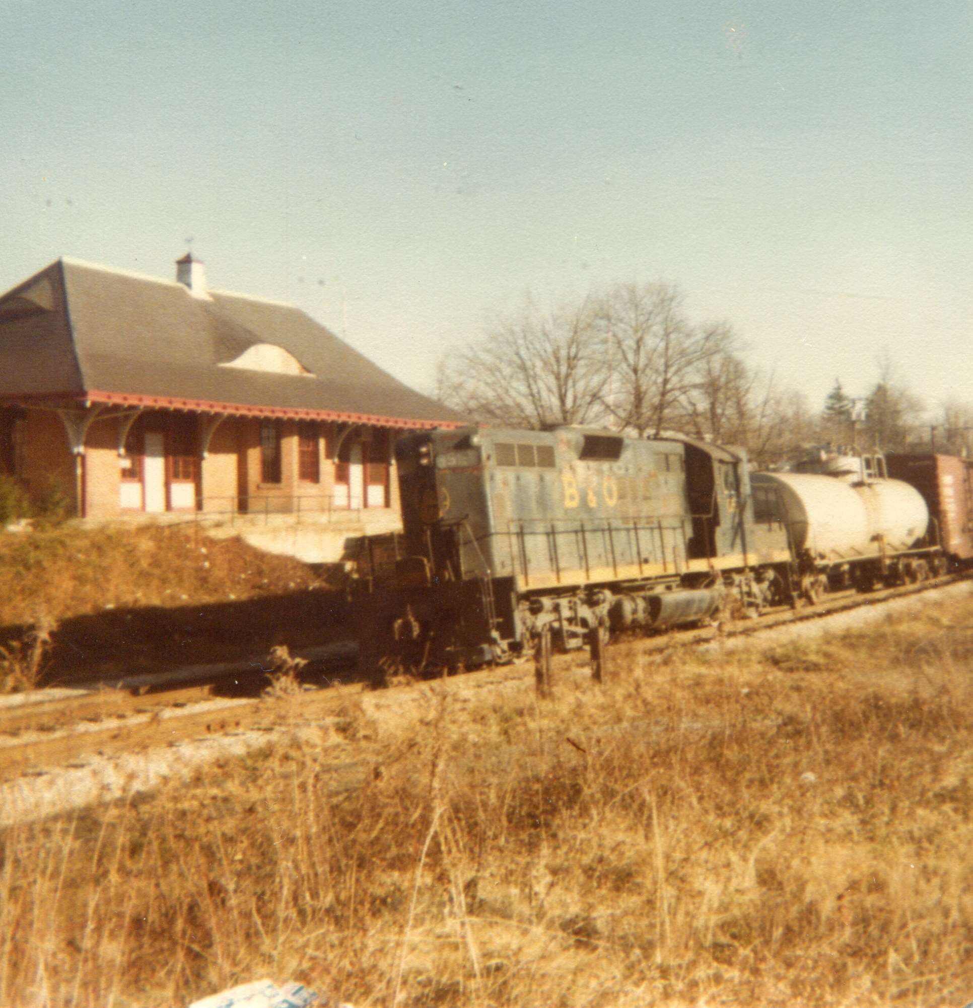 Photos of Emory Grove, Western Maryland Railroad(CSX), Glyndon, Md. circa 1976-1980