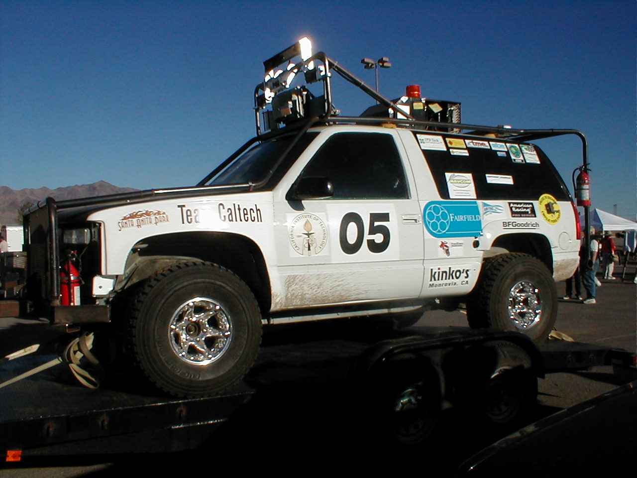 Team CalTech's vehicle