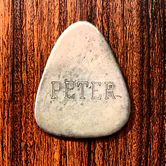 Pete Ham's guitar pick