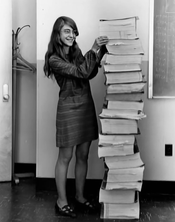 Margaret Hamilton by NASA. Wikimedia Commons 